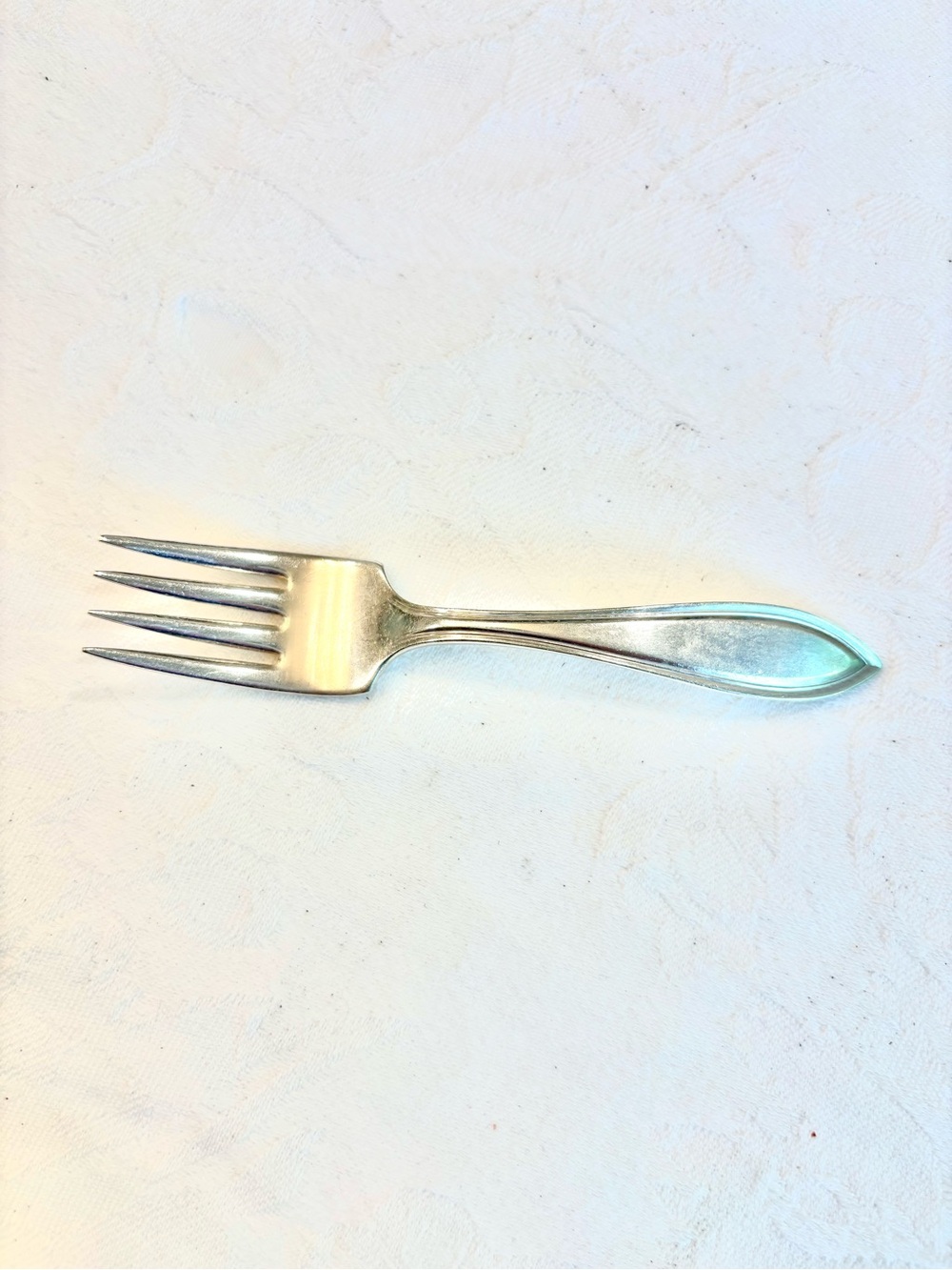 Vintage MCM Baby Toddler Silver Fork